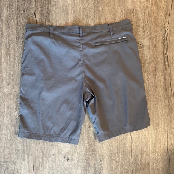 EDDIE Bauer Travex Mens Horizon Guide Chino Short 42 Gray - Picture 10 of 11